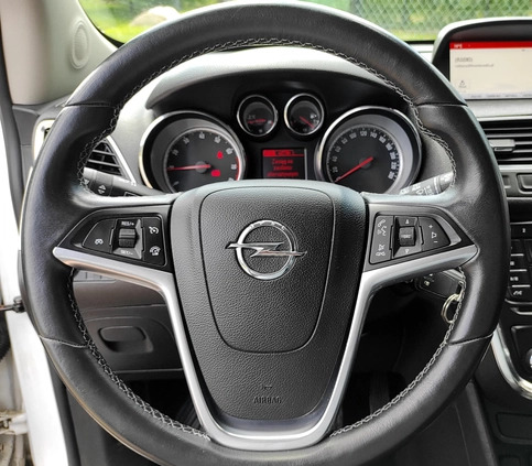 Opel Mokka cena 48500 przebieg: 155000, rok produkcji 2015 z Brzozów małe 704